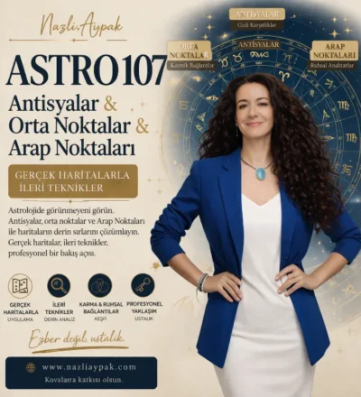 Astro 107 İleri Seviye Astroloji: Antisyalar, Orta Noktalar, Arap Noktaları