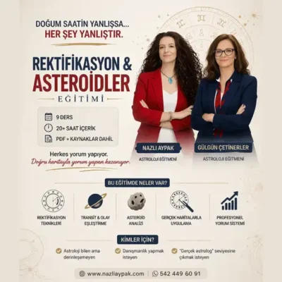 Rektifikasyon ve Asteroidler Video Eğitim Seti