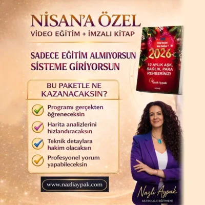 NİSAN’A ÖZEL Video Eğitim Seti Alanlara 12 Aylık Rehber KİTAP HEDİYE!