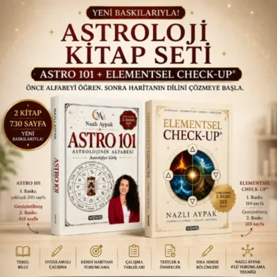 ASTRO 101 + ELEMENTSEL CHECK-UP® | İKİLİ KİTAP SETİ