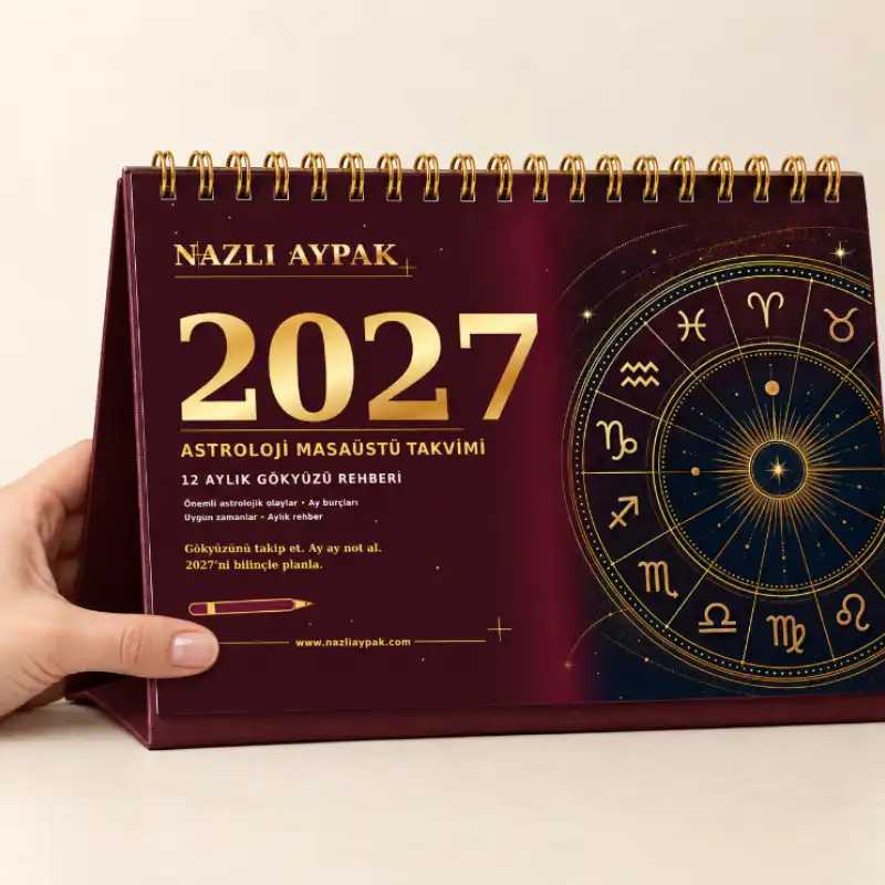 2027 ASTROLOJİ MASAÜSTÜ TAKVİMİ