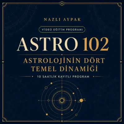 ASTRO 102 | Astrolojinin Dört Temel Dinamiği Programı