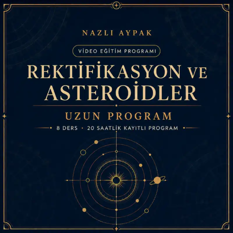 Rektifikasyon ve Asteroid Uygulamaları Programı